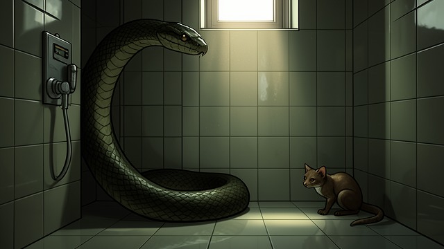 Household Infiltration from "The Jungle Book". Nag Enters the Bathroom Strategic Objective Nag plans to kill the humans so that the garden will again belong to the snakes.
