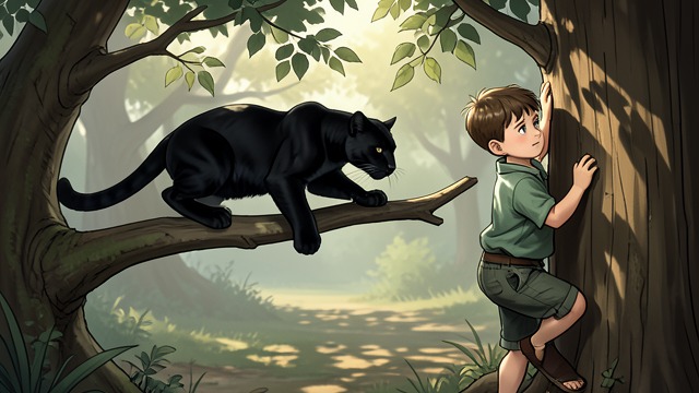 Practical Mentorship from "The Jungle Book". Teaching the Forest Physical Skill Bagheera teaches Mowgli to climb, move through branches, and hunt with control.