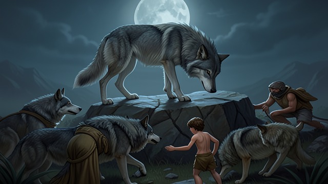 A Sacrifice Offered from "The Jungle Book". Akela Protects Mowgli Accepting His Own Death Akela acknowledges the Pack's right to kill him after the engineered failure.