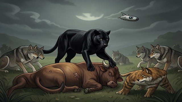 The Bull's Price from "The Jungle Book". Buying a Life Legal Intervention Bagheera invokes the rule allowing a cub's life to be purchased and offers a fat bull for Mowgli.