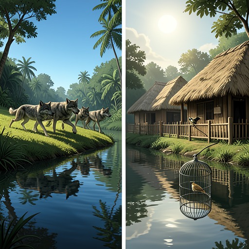 Freedom and Order from "The Jungle Book". This flow examines the tension between liberty, law, discipline, and the danger of ungoverned desire.