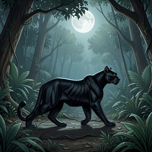 Bagheera's Protection from "The Jungle Book". This flow traces Bagheera's transition from purchaser of Mowgli's life to strategist of his independence.