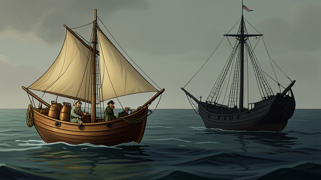 Empty Ship from "Moby-Dick". Empty Ship Commercial Success Elsewhere The Bachelor returns full and jubilant, while the Pequod remains outward-bound.