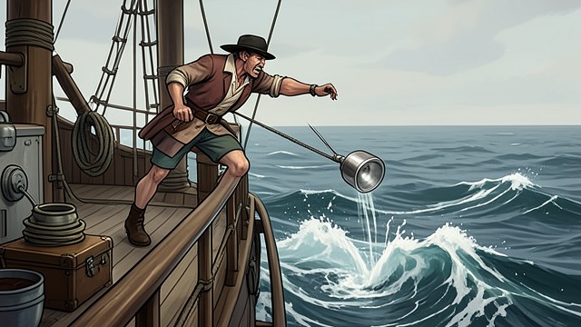 Quadrant Destruction from "Moby-Dick". Quadrant Destruction Rebellion Against Instruments Captain Ahab smashes the quadrant because it can locate only the ship, not its prey.