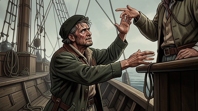 Rachel's Plea from "Moby-Dick". Rachel's Plea A Father's Request Captain Gardiner asks the Pequod to help search for his missing son and crew.