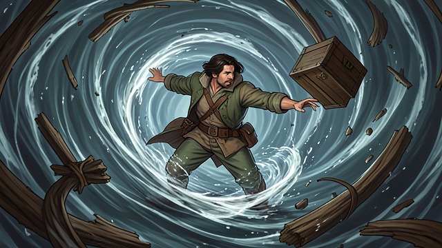 Vortex Passage from "Moby-Dick". Vortex Passage Near Erasure Ishmael is drawn toward the collapsing whirlpool with the wreckage. The narrative voice is almost extinguished along with the ship.