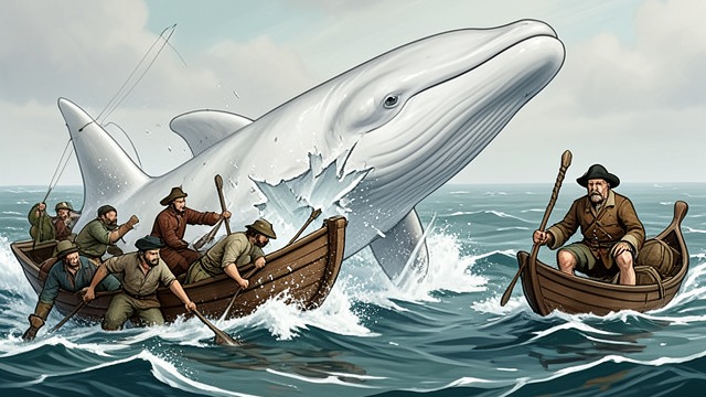 Crew Magnetism from "Moby-Dick". Crew Magnetism Command by Emotion Captain Ahab turns the officers' authority into a relay for his own obsession.