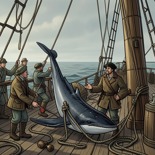 Possession and Maritime Law from "Moby-Dick". This flow traces the fishery's rules of ownership and shows how possession becomes a model for political and social domination.