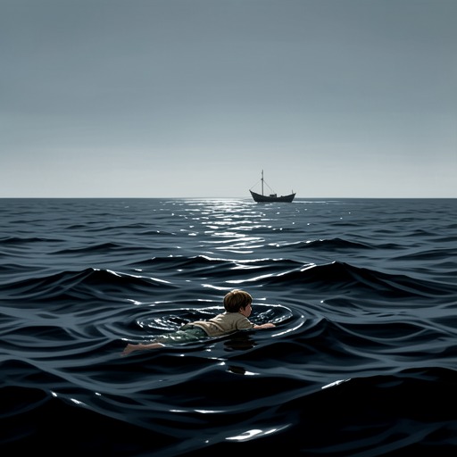 Pip's Descent from "Moby-Dick". This flow traces Pip's movement from cheerful ship boy to abandoned castaway whose apparent madness becomes a form of prophetic insight.