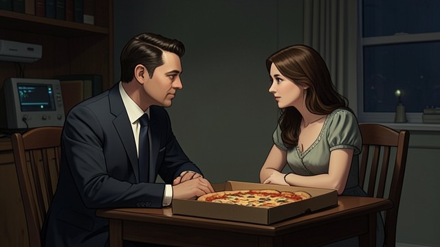 A Night in Boston from "Slow Burn". A Night in Boston Comfort and provocation Dylan visits Kate in Boston with pizza after Jordan’s surgery.