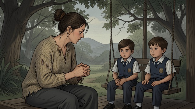A Habit of Reassurance from "Slow Burn". A Habit of Reassurance Financial silence Leah tells her daughters they are doing fine and refuses to discuss the household budget.