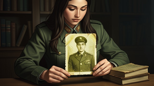 Photographs Restore a Father from "Slow Burn". Photographs Restore a Father Material traces Kate receives photographs and school records of Conal Thomas MacKenna, including images of him as a boy.