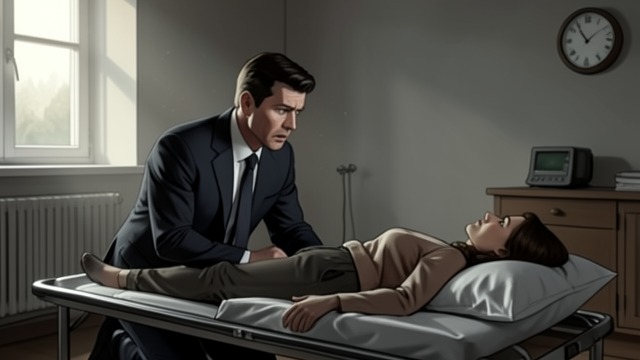 The First Responder from "Slow Burn". The First Responder A professional introduction Nate Hallinger finds Kate beneath the damaged walnut tree and asks about the blast.