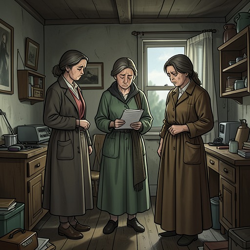 The MacKenna Sisters’ New Start from "Slow Burn". This thread follows Kate, Kiera, and Isabel as they face bereavement, financial uncertainty, and separation while preserving their family bond.