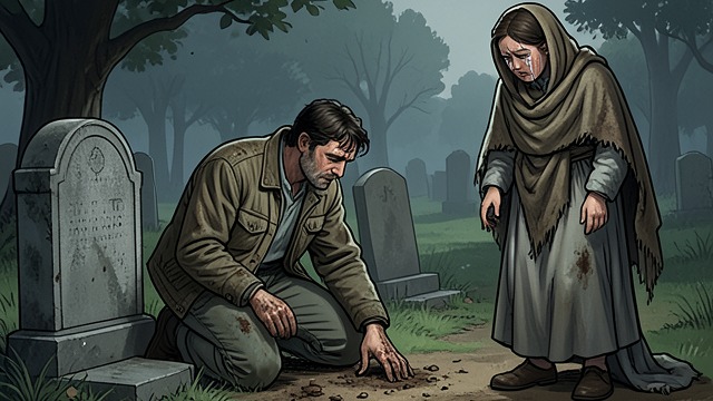 A Father’s Belated Hope from "Ofrenda a la tormenta". A Father’s Belated Hope Witnessing the cost Benigno Berrueta sees the devastating injuries his daughter suffers while trying to reach the children’s tomb.