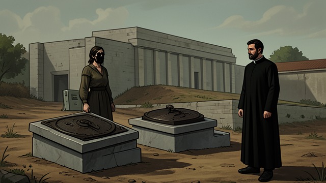 A Revoked Order from "Ofrenda a la tormenta". A Revoked Order Permission under pressure A French judge authorizes a limited inspection of the children’s coffins.