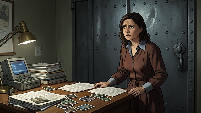 The Scheduled Archive from "Ofrenda a la tormenta". The Scheduled Archive A posthumous message Jonan’s delayed email opens with the word “Ofrenda” and his badge number.