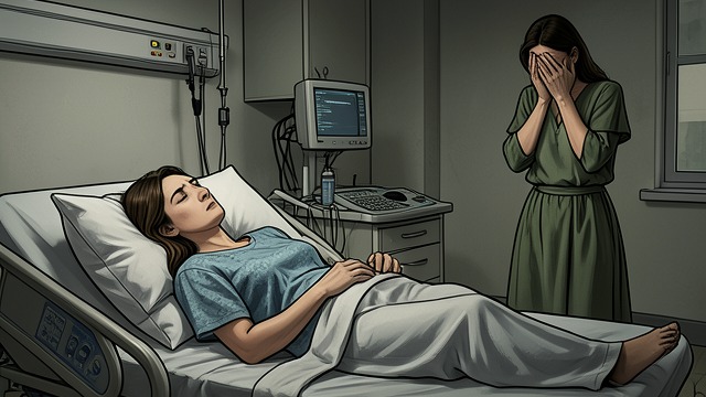 The Mother’s Final Appearance from "Ofrenda a la tormenta". The Mother’s Final Appearance A watched death Rosario dies in the clinic on camera, but Amaia sees signs of a coerced death.