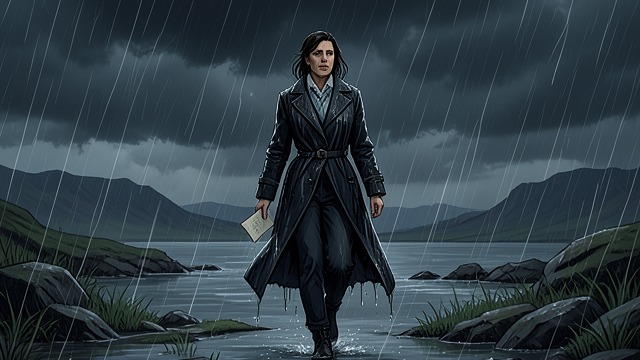 A Mother’s Disappearance from "Ofrenda a la tormenta". A Mother’s Disappearance Escape and pursuit Rosario leaves a clinic with Berasategui and later disappears during a violent storm.
