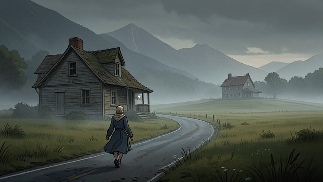 Searching the Mountain Roads from "Ofrenda a la tormenta". Searching the Mountain Roads A rural clue Elena Ochoa describes an old, isolated farmhouse on the Orabidea road.