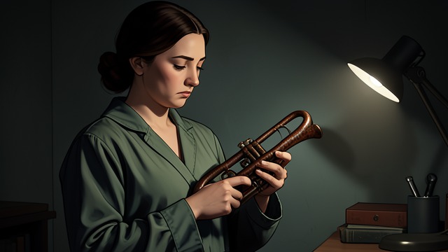 The Bugle Sold from "The Narrow Road to the Deep North". The Last Object A Daughter’s Memory Jodie finds Jimmy Bigelow’s battered bugle after his death and sells it.