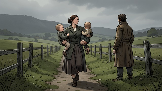 The Bridge Without Words from "The Narrow Road to the Deep North". Passing Each Other Recognition Dorrigo Evans sees Amy Mulvaney approaching with two children. The promise he failed to fulfil returns with overwhelming force.
