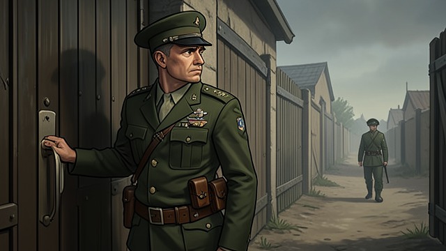 Separation at the Barracks from "The Narrow Road to the Deep North". Leaving Without Farewell An Abrupt Departure Dorrigo Evans learns that his unit will leave earlier than expected.