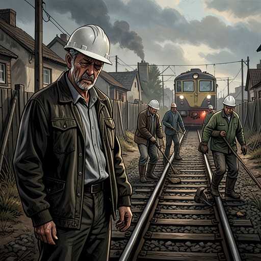 The Line’s Economic and Human Cost from "The Narrow Road to the Deep North". This thread follows how the railway’s quotas convert hunger, illness, and labour into a system that consumes prisoners while presenting itself as progress.