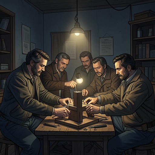 Shared Survival and Comradeship from "The Narrow Road to the Deep North". This flow follows the prisoners’ collective care as food, work, and death force individuals to depend on one another.
