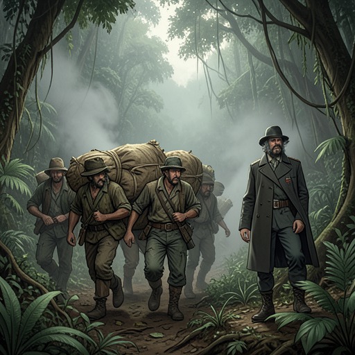 The Making of Evans’ J Force from "The Narrow Road to the Deep North". This flow follows Dorrigo Evans as he assumes command of the Australian prisoners and struggles to keep them alive without being able to free them.