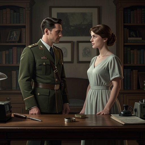 Dorrigo’s Lifelong Marriage from "The Narrow Road to the Deep North". This flow follows Dorrigo Evans and Ella from an expected engagement to a marriage sustained by habit, care, injury, and a late act of shared survival.