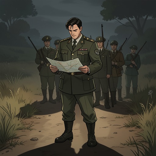 Nakamura and the Imperial Project from "The Narrow Road to the Deep North". This flow follows Major Nakamura from zealous railway engineer through postwar escape and moral self-fashioning to a final confrontation with his memories.