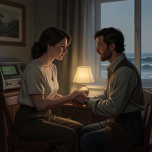 Dorrigo and Ella’s Careful Intimacy from "The Narrow Road to the Deep North". This flow traces how Ella Evans’s steady love and Dorrigo Evans’s emotional distance become a durable but painful bond.