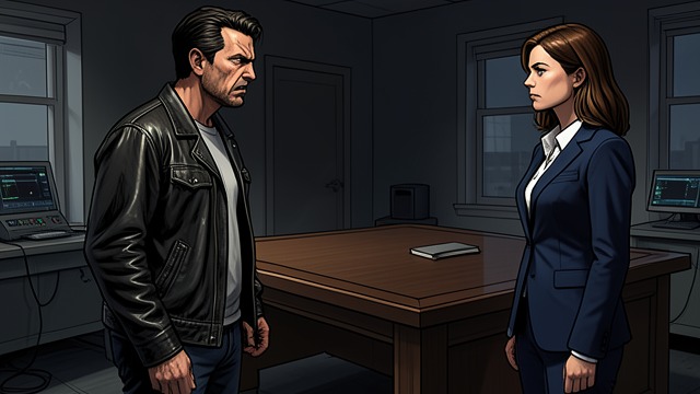 The Employer’s Crate from "Black Box". The Employer’s Crate Another assault Boaz attacks Abraham Abudarham after being kicked for insolence. Michel condemns him and demands an apology.