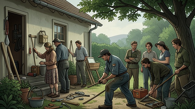 Boaz’s Everyday Alternative from "Black Box". Boaz’s Everyday Alternative Work rather than salvation Boaz repairs the estate, plants a garden, and invites others to contribute.