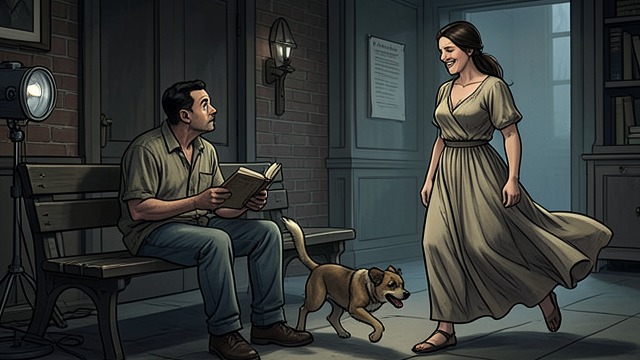 A Gentle Courtship from "Black Box". A Gentle Courtship Michel waits Michel courts Ilana through books, films, walks, and conversation, too shy to invite her to his poor room.