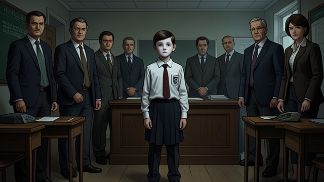 School Discipline from "Black Box". School Discipline A record accumulates Boaz disappears at night, fights, and acquires a police record while attending agricultural school.