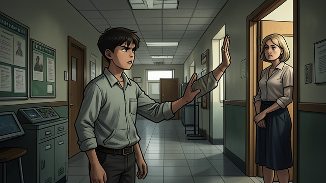 School in Crisis from "Black Box". School in Crisis A last disciplinary breach At sixteen, Boaz faces expulsion after striking a teacher who slapped him.
