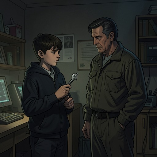 Michel and Boaz from "Black Box". A relationship that begins as wary rescue grows into respect, breaks over control, and finds a practical form of reconciliation.