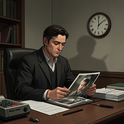 Alexander and Boaz from "Black Box". A father who once rejected custody slowly approaches his son through money, memory, property, and late dependence.