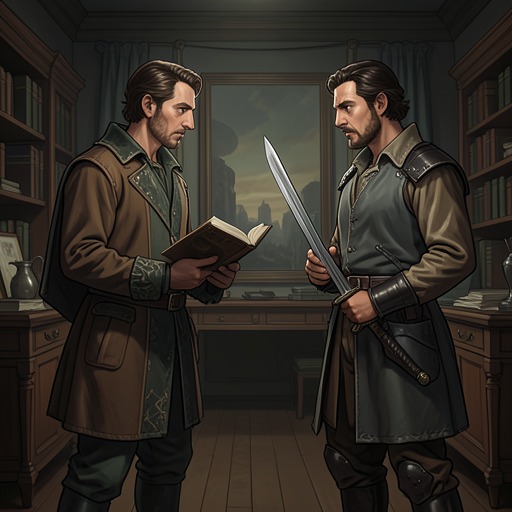 Faith Against Life from "Black Box". The competing beliefs of Michel and Alexander expose how ideals can inspire service while also displacing ordinary life.