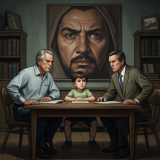 The Family Power Struggle from "Black Box". Conflicts over custody, location, and money escalate as each adult claims to know what is best for the children.