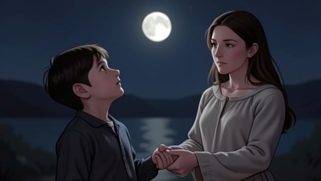 A Moon for a Father from "Black Box". Loving an Absence An imagined connection The narrator grows up believing her father died before her birth.