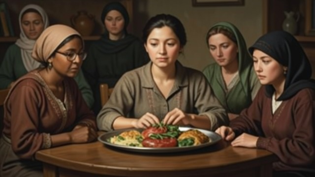 The Saved Lunch from "Black Box". A Careful Welcome Reading the room The beauties have saved lunch for the narrator after her absence with the Designated Mate.