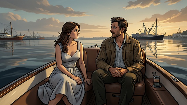 The Transfer from "Black Box". A Beauty in Transit Following the target The Designated Mate takes the narrator away by speedboat without explaining the destination.