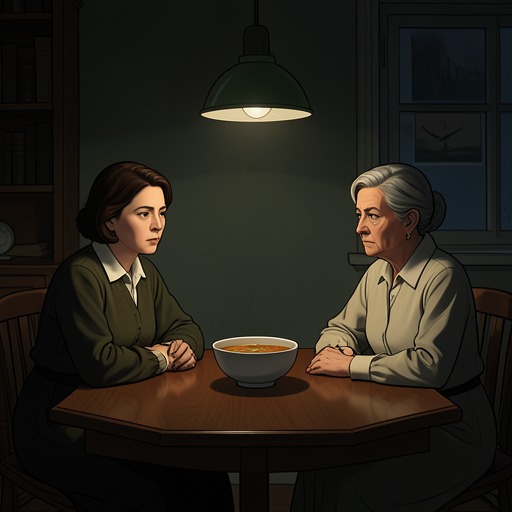 The Daughter’s Reconciliation from "Black Box". This flow follows the narrator’s changing relationship with her mother, from the concealed story of her father toward a hard-won private forgiveness.