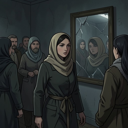 The Beauty’s Changing Identity from "Black Box". This flow follows the narrator’s movement from social camouflage through exposure and injury to a survival that exceeds the beauty role.