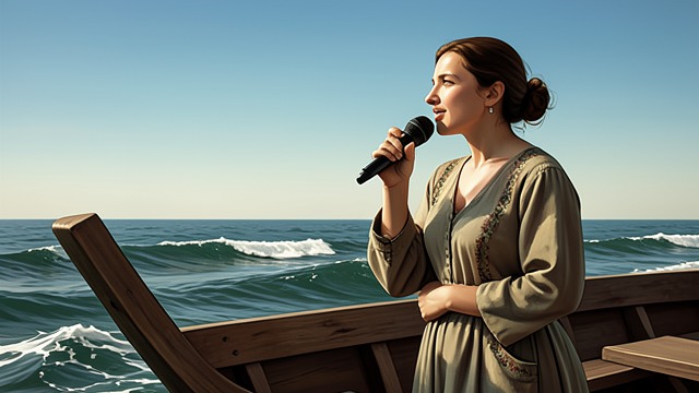 A Song on the Water from "Ponniyin Selvan". A Song on the Water A promise of hope Amudhan remembers the song Poonguzhali sang about calm seas after turmoil.