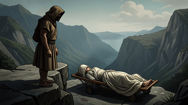A False Death from "Ponniyin Selvan". A False Death A report believed Aniruddhar tells Sundara Chozhar that Mandhakini died after leaping into the sea.