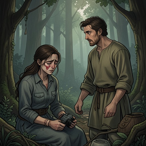The Discovery of Mandhakini’s Past from "Ponniyin Selvan". This flow follows the rediscovery of Mandhakini, the confession that she survived, and the painful reunion that unsettles Sundara Chozhar.